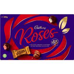 Cadbury Roses Chocolate Box 380g