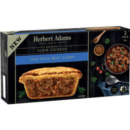 Herbert Adams Five Spice Beef Curry Pie