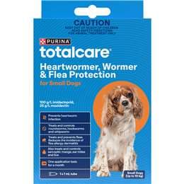 Purina Total Care Heartwormer Wormer & Flea Protection Small Dog
