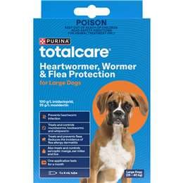 Purina Total Care Heartwormer Wormer & Flea Protection Large Dog