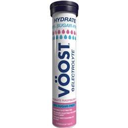 Voost Sugar Free Hydrate Effervescent Tablets Raspberry 20 pack