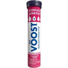 Voost Hydrate + Energy Effervescent Tablets Raspberry 12 pack