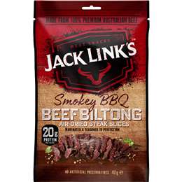 Jack Link's Beef Biltong Smokey BBQ 40g