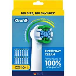 Oral-B Everyday Clean Electric Toothbrush Replacement Heads 16 pack