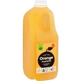 Woolworths Fruit Drink Orange 2L