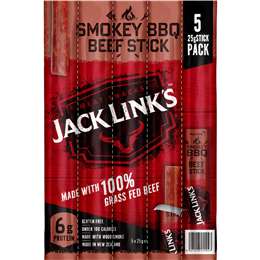 Jack Link's Smokey BBQ Beef Sticks