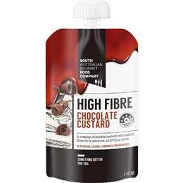 South Australian Gourmet Food Company High Fibre Chocolate Custard