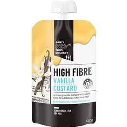 South Australian Gourmet Food Company High Fibre Vanilla Custard