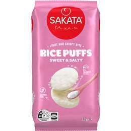 Sakata Rice Puff Crisps Sweet & Salty 73g