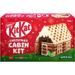 KitKat Christmas Cabin Kit 949g