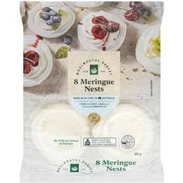 Woolworths Meringue Nests