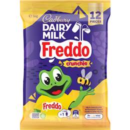 Cadbury Dairy Milk Freddo Frogs Crunchie Chocolate Sharepack 12 pack
