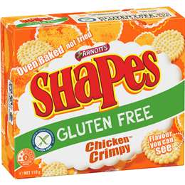 Arnott's Gluten Free Shapes Chicken Crimpy Gluten Free