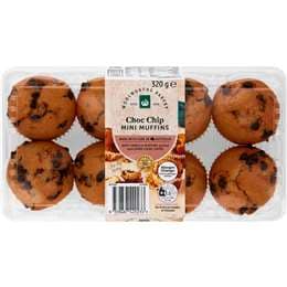 Woolworths Mini Choc Chip Muffin 8 pack