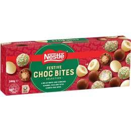 Nestle Festive Choc Bites 240g