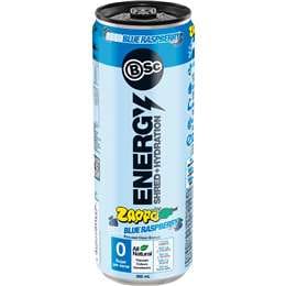 BSc Zappo Energy Shred & Hydration Blue Raspberry 355mL