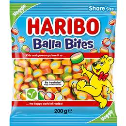 Haribo Balla Bites Share Size 200g