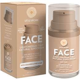 Little Urchin SPF50 Face Natural Sunscreen Light Tint 50g