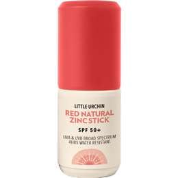 Little Urchin SPF50+ Natural Zinc Stick Red 14g