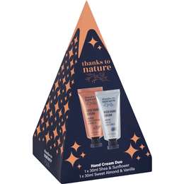 Thanks To Nature Hand Cream Duo 30mL x 2 pack