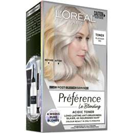 L'Oreal Paris Preference Acidic Toner Platnium Ice each