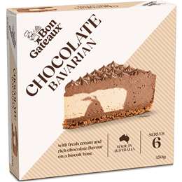 Bon Gateaux Chocolate Bavarian Frozen Dessert
