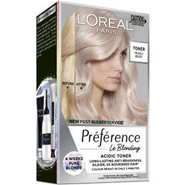 L'Oreal Paris Preference Acidic Toner Pearly Boost each