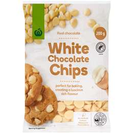 Woolworths White Chocolate Chips