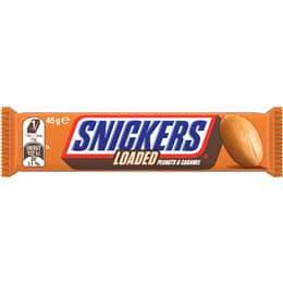 Snickers Loaded Chocolate Bar Peanuts Caramel 45g