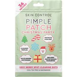 Skin Control Pimple Patches Christmas Party 36 pack