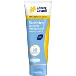 Cancer Council SPF50 Sensitive Sunscreen 110mL