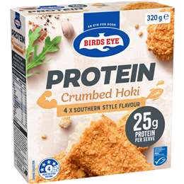 Birds Eye Protein Crumbed Hoki Fillets Southern Style