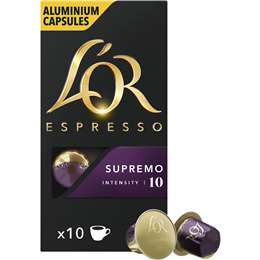 L'or Espresso Supremo Intensity 10 Coffee Capsules