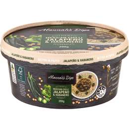 Alannah's Dip Mexican Chilli Jalapeno & Habanero Hommus