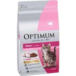 Optimum Kitten Dry Cat Food Chicken 1.4kg