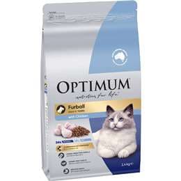Optimum Furball Chicken Dry Cat Food 1.4kg