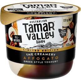 Tamar Valley Greek Style Yoghurt Creamy Affogato 170g