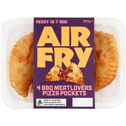 Air Fry BBQ Meatlovers Pizza Bites