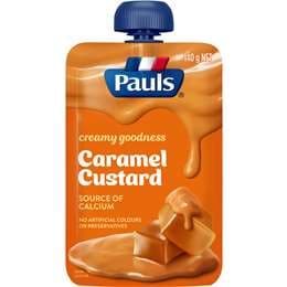Pauls Caramel Custard Pouch 140g