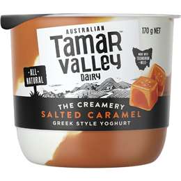 Tamar Valley Dairy Yoghurt Salted Caramel 170g