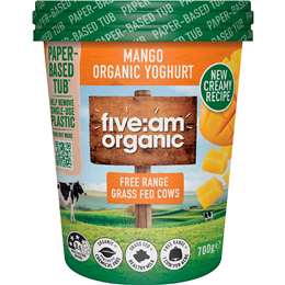 Five:Am Organic Yoghurt Mango