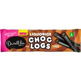 Darrell Lea Liquorice Chocolate Logs 110g