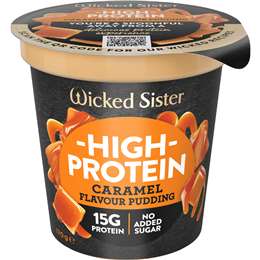 Wicked Sister High Protein Pudding Caramel 170g