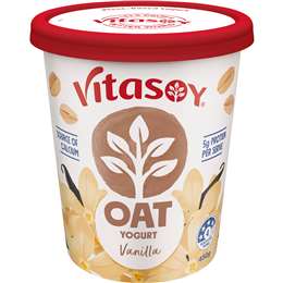 Vitasoy Oat Yoghurt Vanilla 450g