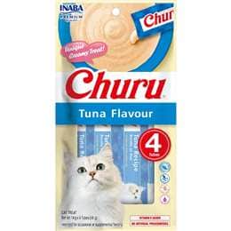 Inaba Churu Tuna Puree Cat Treats 4 pack