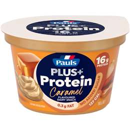 Pauls Plus Protein Dairy Snack Caramel