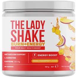 The Lady Shake Burn & Energy Powder Mango Passionfruit 160g