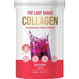 The Lady Shake High Protein Collagen Meal Replacement Mixed Berry