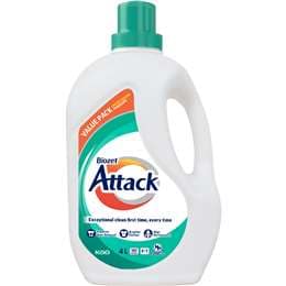 Biozet Attack Laundry Liquid Detergent 4L