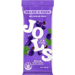 Jols Sugar Free Pastilles Blackcurrant